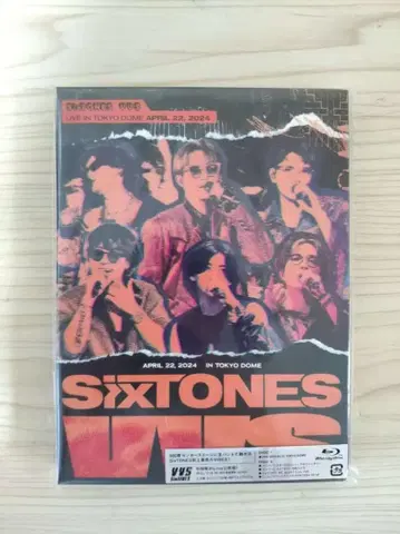 SixTONES VVS 라이브 Blu-ray 초회반