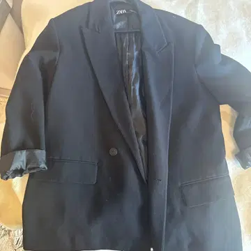 ZARA 블랙 테일러드 자켓 M 사이즈