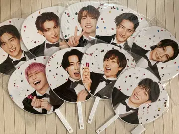 SnowMan SnowWorld 부채 세트