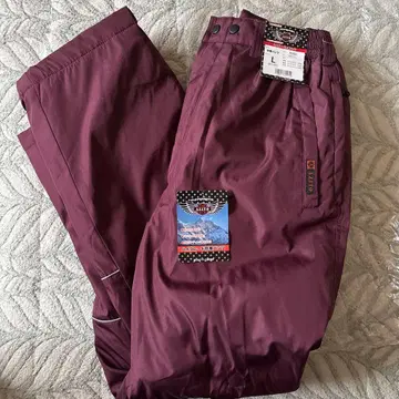 하이그레이드 방한 팬츠 L 와인