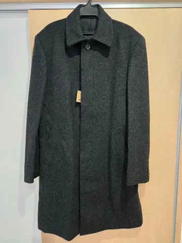 COMME CA ISM 새상품 다크 그레이 울 코트 L 사이즈