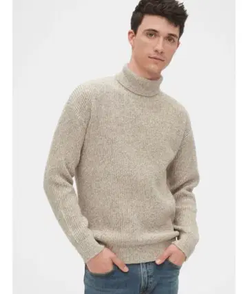 [ 미사용 새상품 ] GAP 베이지 터틀넥 스웨터 S 사이즈