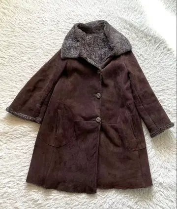 PEAU D'ANE 프랑스제 양가죽 무스탕 자켓