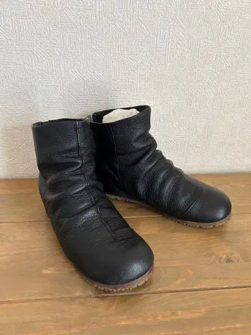 가죽 숏부츠 24cm