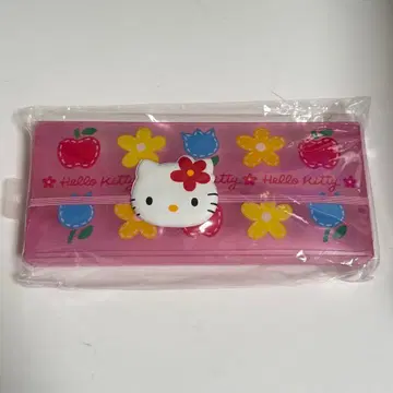 [ 미사용품 ] 헤이세이 레트로 1995년산 헬로키티 펜 케이스