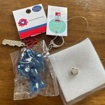 미야쿠미야쿠 입체 PVC 키링 글리터와 케이스 EXPO 2025