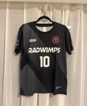 RADWIMPS 유니폼 T셔츠 블랙 L사이즈