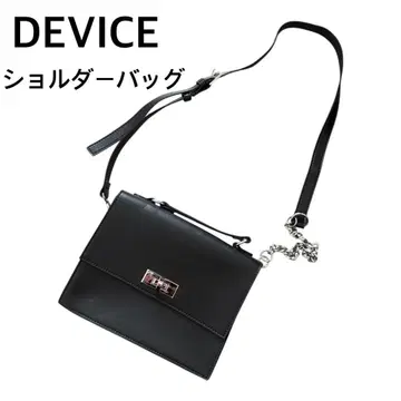 메탈 체인 숄더백 2way 블랙 블랙 DEVICE 디바이스