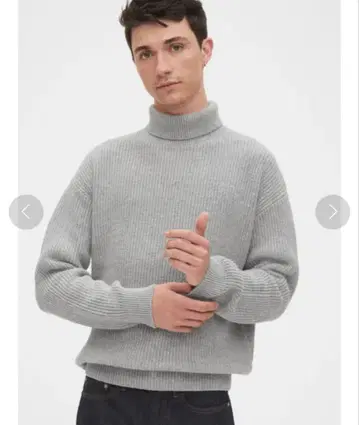 [ 미사용 새상품 ] GAP 그레이 터틀넥 스웨터 S 사이즈