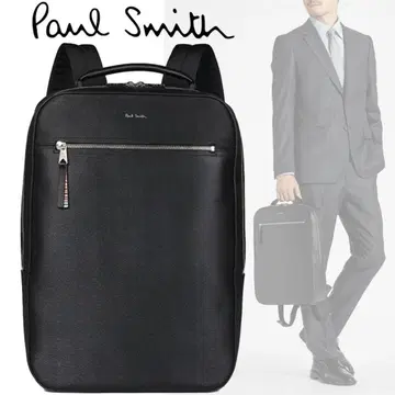 폴스미스 스트로우 레인 가죽 백팩