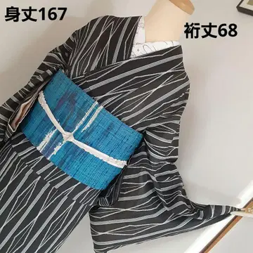 여름 아이템 워셔블 코몬과 나고야 오비 세트