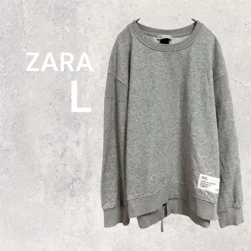 ZARA 자라 맨투맨 트레이닝복 긴팔 지퍼 디자인 L 넉넉한