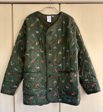 niko and KEITA MARUYAMA 꽃무늬 퀼팅 자켓
