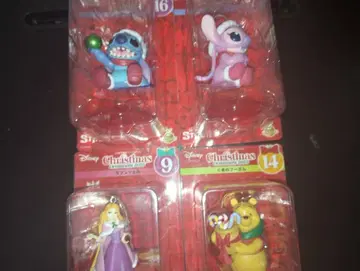Disney Christmas 캐릭터 4체 세트