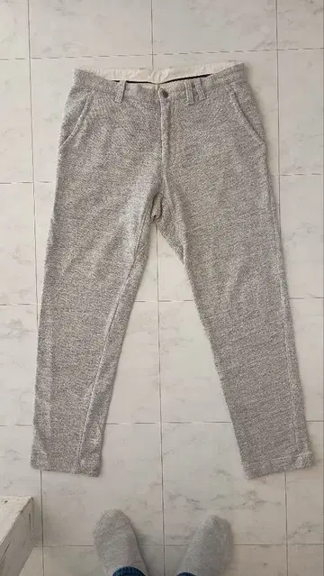 Jackman L 그레이 조거 팬츠 맨투맨 팬츠 맨투맨 트라우저