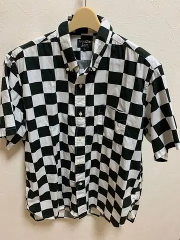 SugarCane 슈가케인 반팔 체크 셔츠 L 사이즈