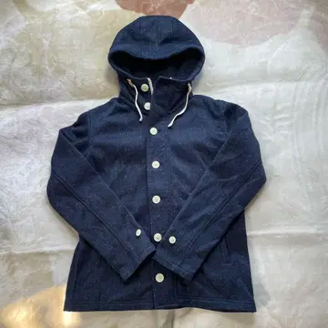 새상품급 BEAMS 빔즈 코튼 후드티 자켓