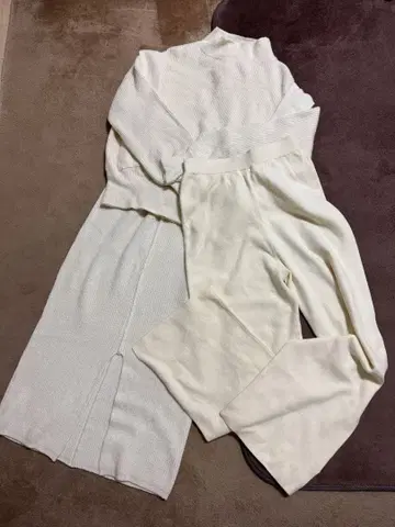 니트 셋업 (상의, 팬츠, 스커트) 3종 세트 BONLECILL