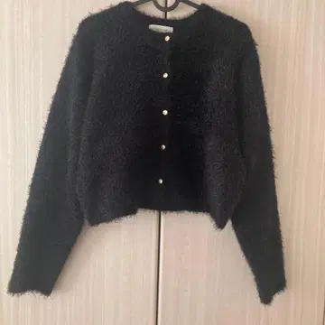 오파크 클립 니트 가디건