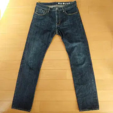 R&BLUES 빨간 귀 셀비지 데님 W34 일본제