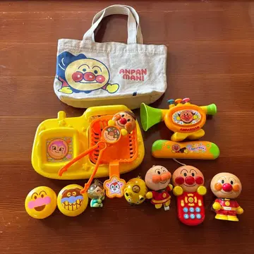 호빵맨 완구 세트 하모니카 나팔