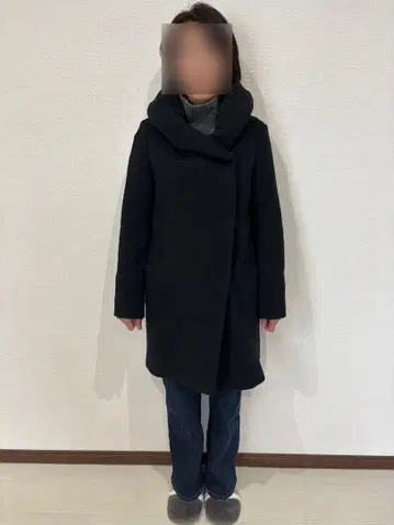 더블 버튼 코트