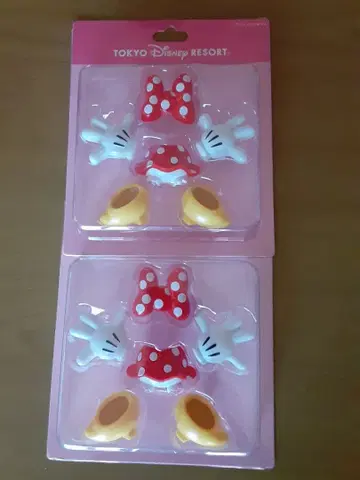 도쿄 디즈니 리조트 미니 마우스 푸시 핀셋 (2개 세트)