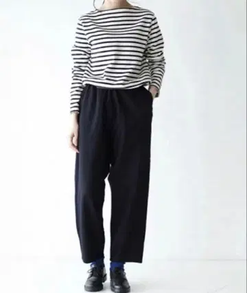 단톤 울 이지 팬츠 네이비 사이즈 36