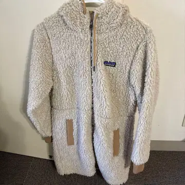 Patagonia 보아 자켓 XS 크림