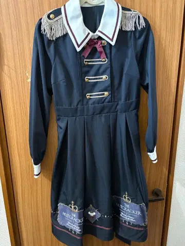 아마벨 호두까기 인형 원피스 네이비