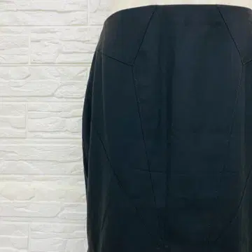 에스카다 S 머메이드 스커트 울 혼방 36 블랙 [ 1623-29 ]