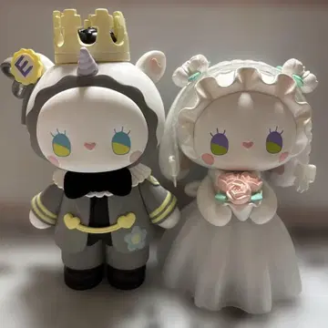 EMMA 웨딩 피규어 세트 유니콘, 토끼 페어