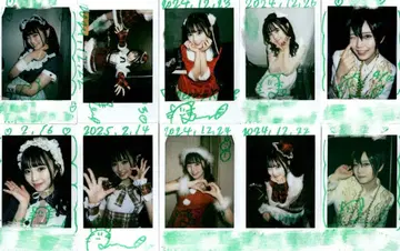 드레스 코드 미야조노 레나 특별 의상 폴라로이드