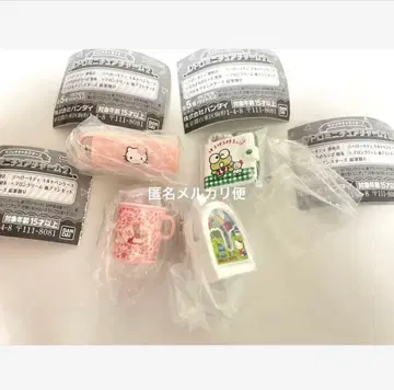 가챠 산리오 캐릭터즈 레트로 미니어처 참 2종 4개 세트