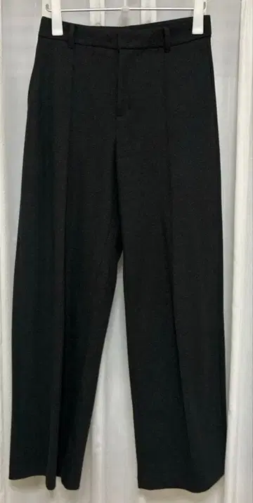 브러쉬드 저지 와이드 팬츠 L 긴 길이