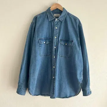 저널 스탠다드 리룸 9oz C/R 데님 워크 셔츠 데님 셔츠