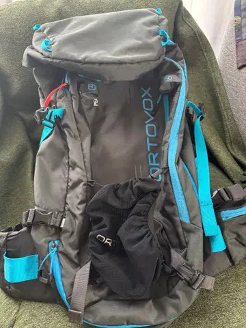 ORTOVOX 백팩 그레이/파랑 백컨트리 최적 할인 불가
