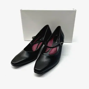 RAKUNA 라쿠나 벨트 천연 가죽 컴포트 펌프스 42763