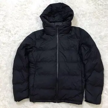 새상품급 UNIQLO 심리스 다운 자켓 후드티 XL 블랙