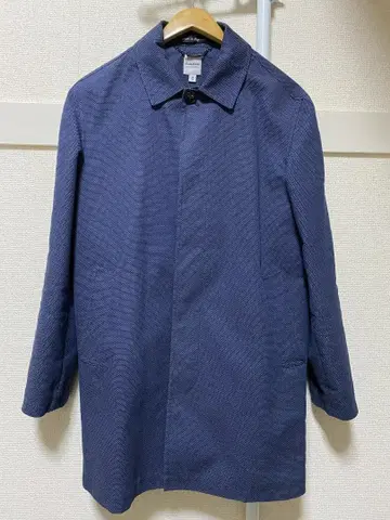 헨리코튼 스텐카라 코트 네이비 코트