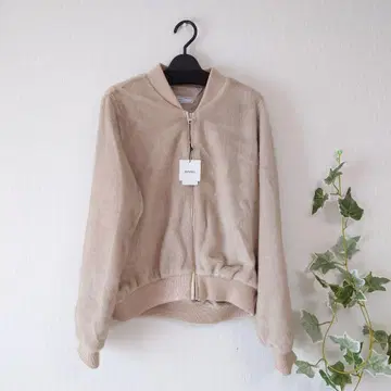 페넬 FENNEL 인조 모피 블루종 베이지 야마다야 2