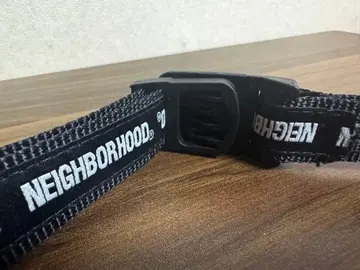 NEIGHBORHOOD 18SS 네이버후드 나일론 벨트 블랙