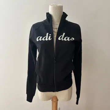 y2k archive 아디다스 로고 후드티 블랙 M