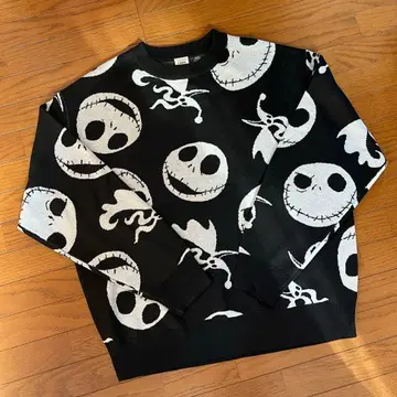 나이트메어 비포 크리스마스 니트 스웨터 잭 제로 M 사이즈 올 패턴