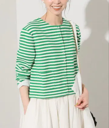 SLOBE IENA 스트라이프 가디건