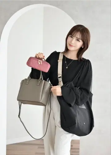 미사용 새상품 시마무라 mumu 해피백 5세트 연한 주황색