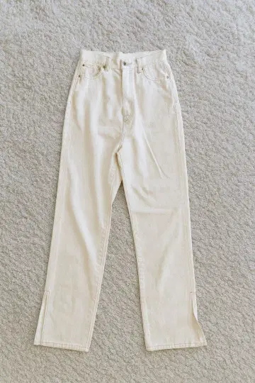 willfully 슬릿 스트레이트 데님