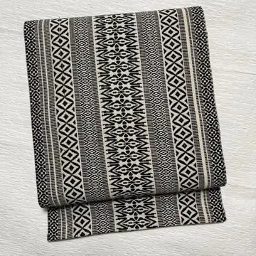 치쿠젠 원조 하카타오리 열림 마감 나고야 오비 순수 실크