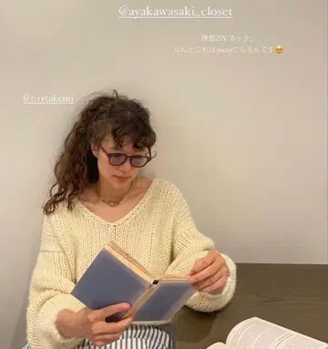 ayakawasaki 마쉬멜로우 니트 새상품