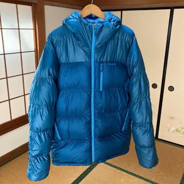 파타고니아 Patagonia 피츠로이 다운 후디 파랑 L 사이즈